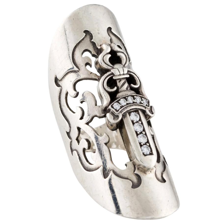 CHROME HEARTS（クロムハーツ） CHROME HEARTS CANNOLI RING DAGGER