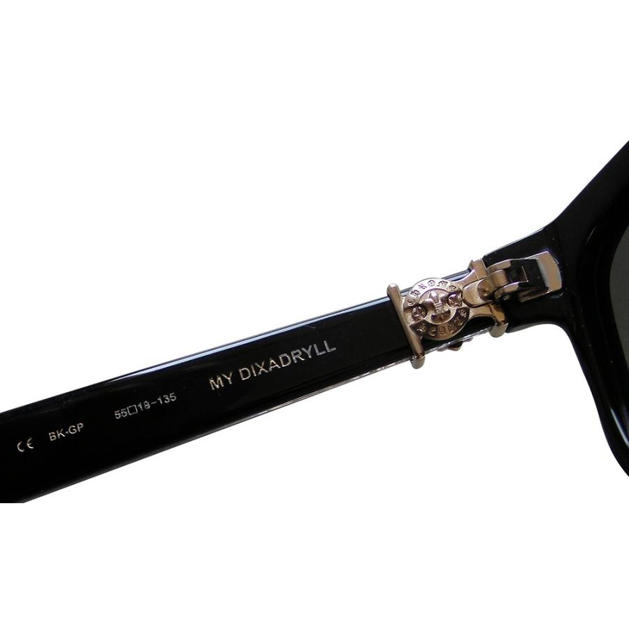 CHROME HEARTS（クロムハーツ） MYDIXADRYLL BLACK GOLD PLATED 55-18