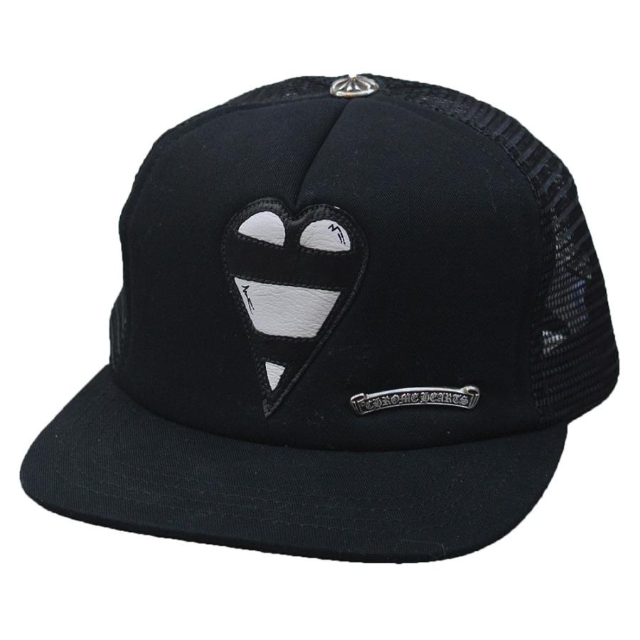 CHROME HEARTS TRUCKER CAP (1度着用) Chrome Hearts CH Hollywood Trucker Hat Black/Black - US