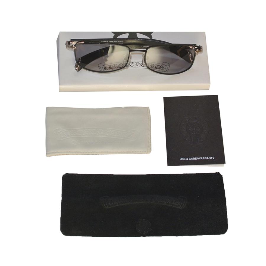 CHROME HEARTS LIVING PROOF I MATTE BLACK EBONY WOOD /CROSS 55-17 