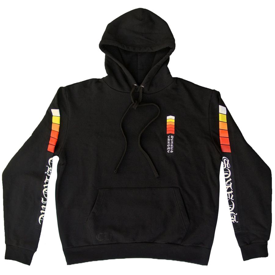 Chrome Hearts マルチカラーパーカー Chrome Hearts マルチカラー クロス ジップアップ フーディー