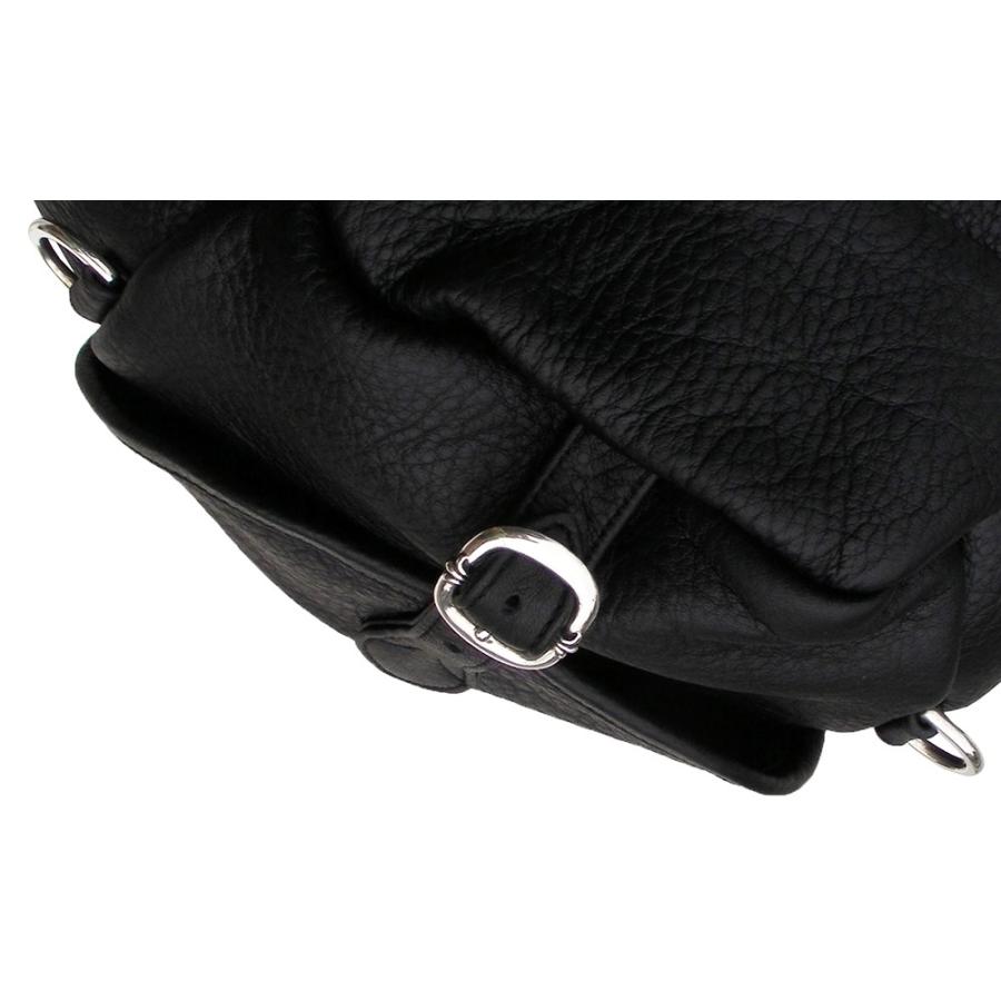 CHROME HEARTS BLACK LEATHER SNAT WAIST POUCH クロムハーツ ウエストバッグ SNAT #1・ブラック・レザーの画像