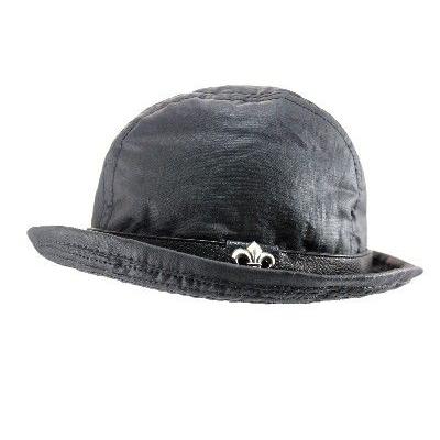 クロムハーツ　ブラック　OILEDリネン　FEDORA ／シルバーバックル　BSフレア　ハット |  | 02