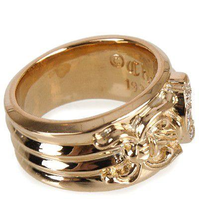 CHROME HEARTS DAGGER RING PAVE DIAMOND GOLD クロムハーツ CHROME HEARTS DAGGER RING PAVE DIAMOND GOLD クロムハーツ