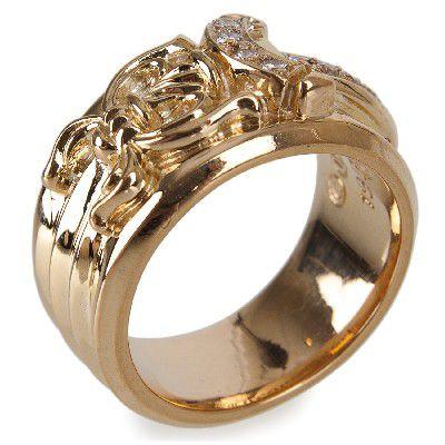 CHROME HEARTS DAGGER RING PAVE DIAMOND GOLD クロムハーツ CHROME HEARTS DAGGER RING PAVE DIAMOND GOLD クロムハーツ