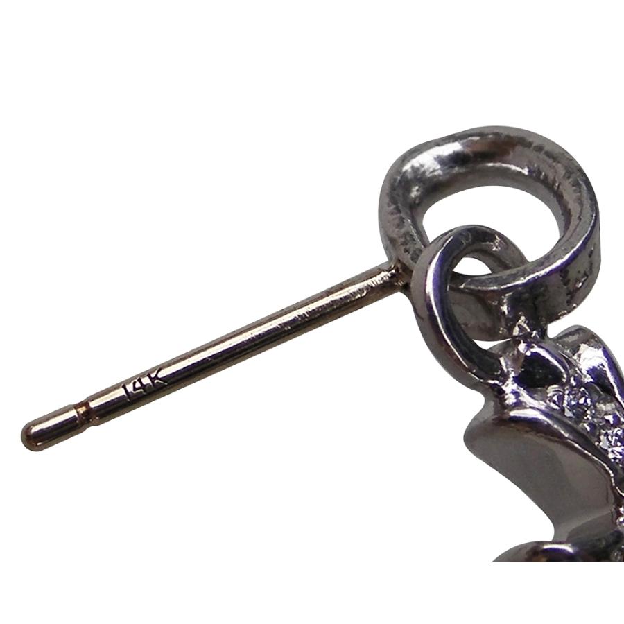 CHROME HEARTS BABY FAT EARRING 18K PAVE DIAMOND クロムハーツ CHROME HEARTS BABY FAT EARRING 18K PAVE DIAMOND クロムハーツ