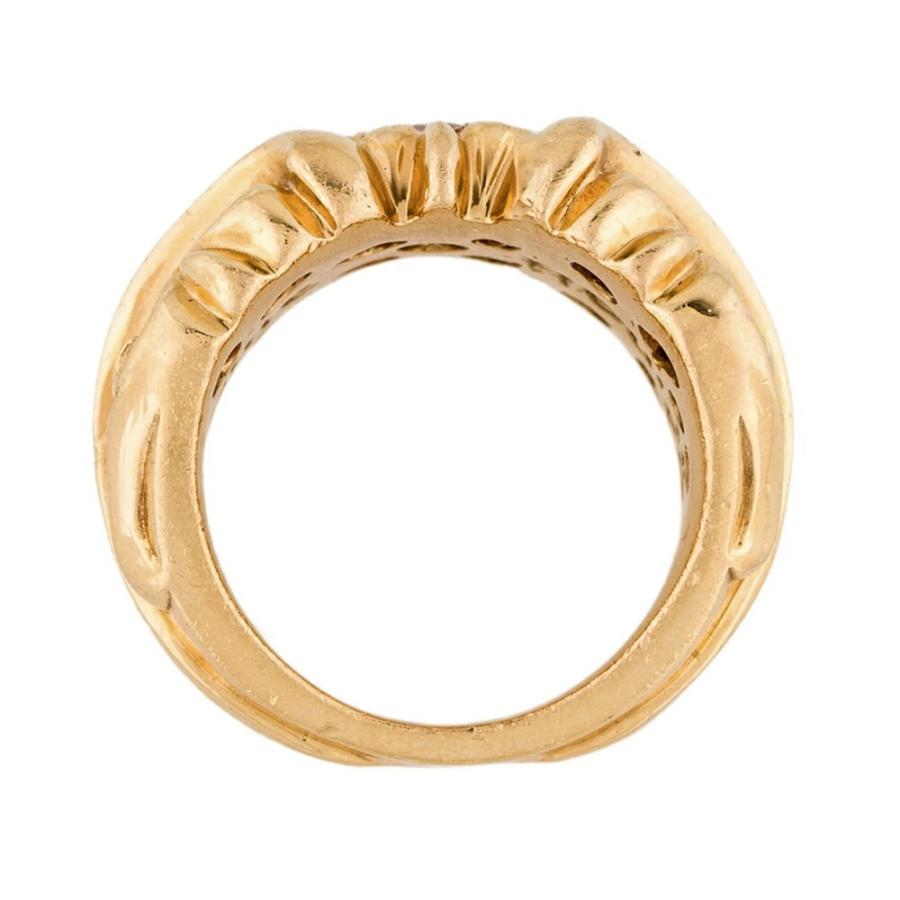 CHROME HEARTS（クロムハーツ） CHROME HEARTS DBL FLORAL CROSS RING