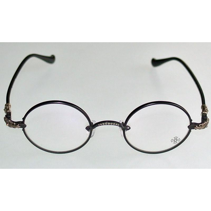 送料込★入手困難【CHROME HEARTS】メガネ WOLFY A Matte Black CHROME HEARTS WOLFY-A 45 クロムハーツ アイウェア ／眼鏡