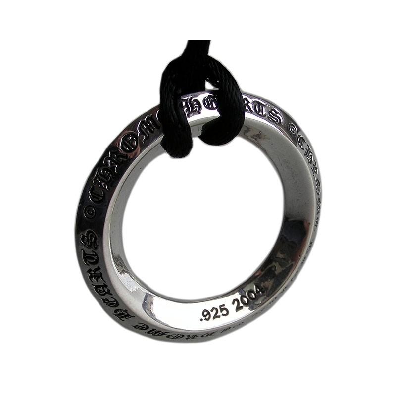 クロムハーツ　リング　チャーム　ネックレス CHROME HEARTS（クロムハーツ） CHROME HEARTS O RING PENDANT O