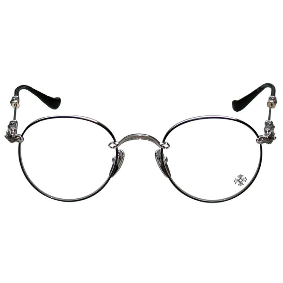 CHROME HEARTS EYEGLASSES BUBBA-A MBK/SS-MBK-P MATTE BLACK