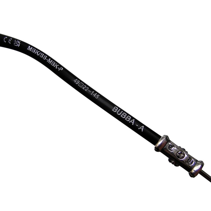 CHROME HEARTS EYEGLASSES BUBBA-A MBK/SS-MBK-P MATTE BLACK