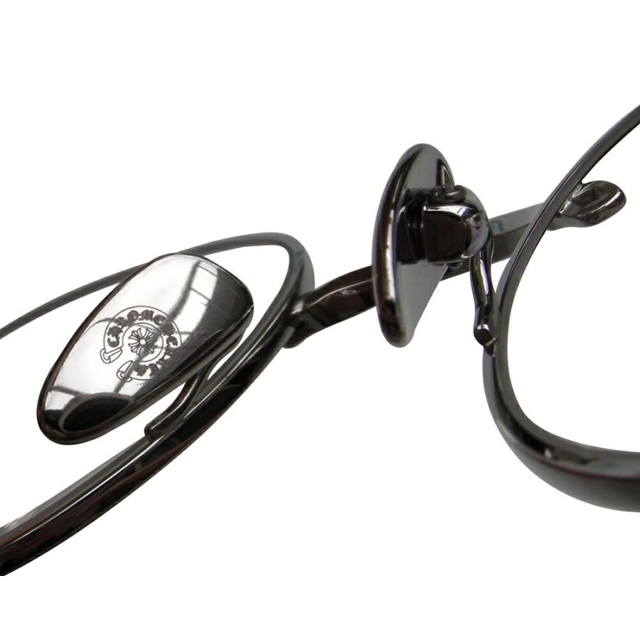 CHROME HEARTS EYEGLASSES BUBBA-A MBK/SS-MBK-P MATTE BLACK