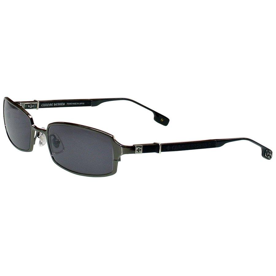 CHROME HEARTS 'BLANKER FRANK' SUNGLASSES- SHINY BLACK/EBONY