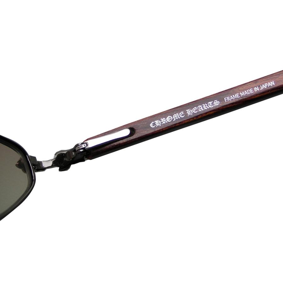 CHROME HEARTS VELVEDERE MAHOGANY WOOD CROSS クロムハーツ 