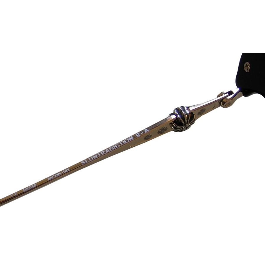 CHROME HEARTS SLUNTRADICTION II-A 48-20-141 Black/Gold