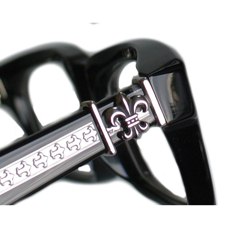 CHROME HEARTS SPLAT-A BLACK 55-17-143 クロムハーツ アイ CHROME HEARTS SPLAT-A BLACK 55-17-143 クロムハーツ アイ