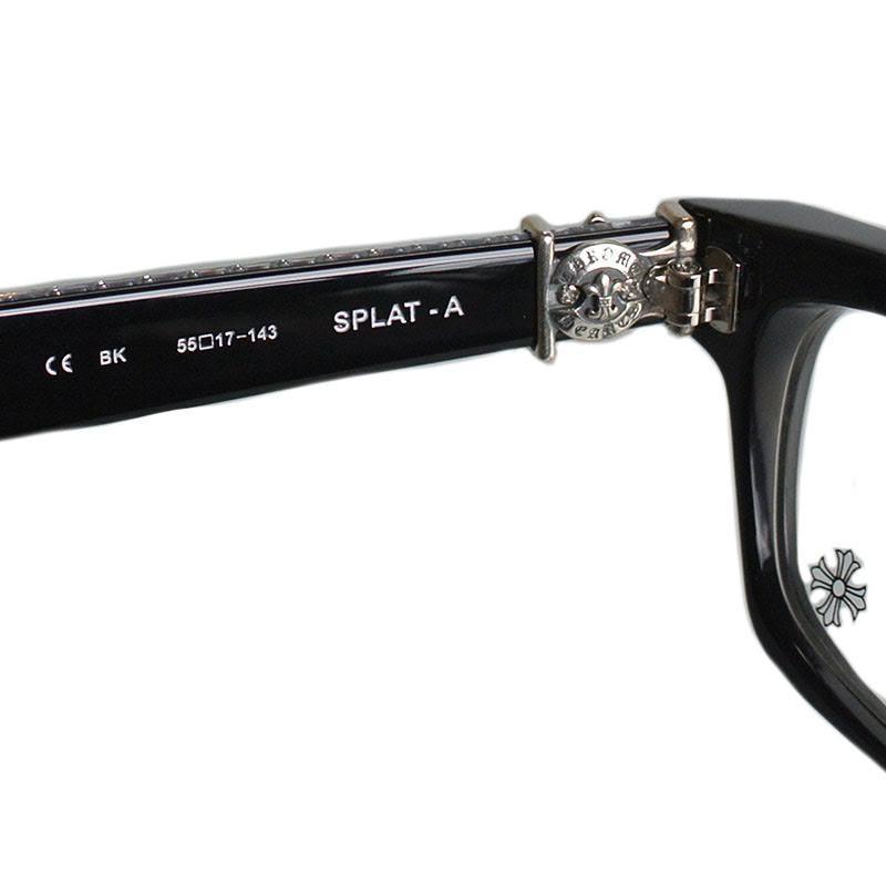 CHROME HEARTS SPLAT-A BLACK 55-17-143 クロムハーツ アイ CHROME HEARTS SPLAT-A BLACK 55-17-143 クロムハーツ アイ