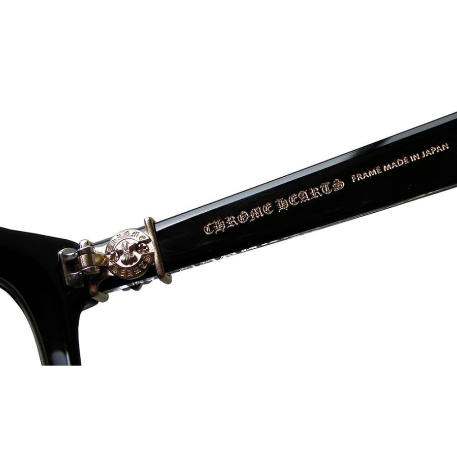 CHROME HEARTS SPLAT-A BLACK-GOLD PLATED 55-17-143 クロム