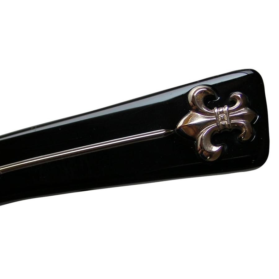 CHROME HEARTS SPLAT-A BLACK-GOLD PLATED 55-17-143 クロム CHROME HEARTS SPLAT-A BLACK-GOLD PLATED 55-17-143 クロム