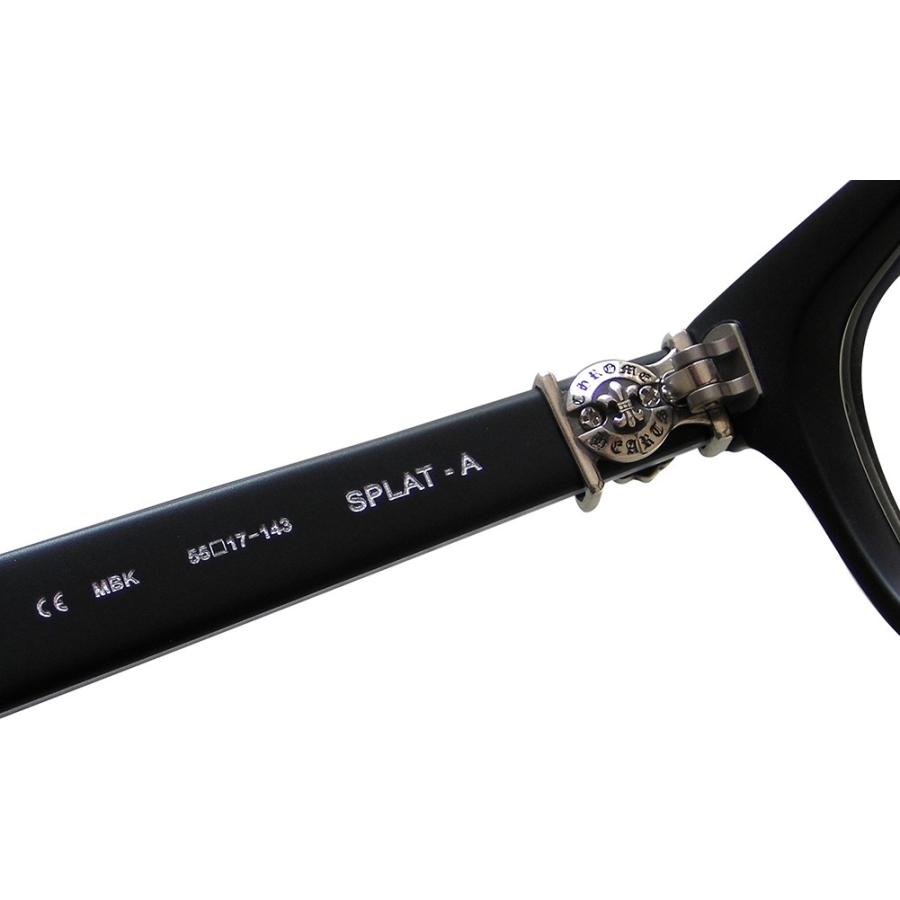 CHROME HEARTS SPLAT-A MATTE BLACK 55-17-143 クロムハーツ CHROME HEARTS SPLAT-A MATTE BLACK 55-17-143 クロムハーツ