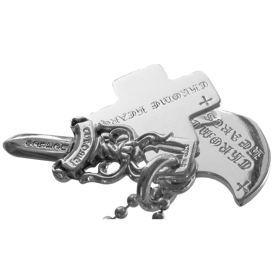 CHROME HEARTS 3 TRINKETS PENDANT クロムハーツ スリート CHROME HEARTS 3 TRINKETS PENDANT クロムハーツ スリート