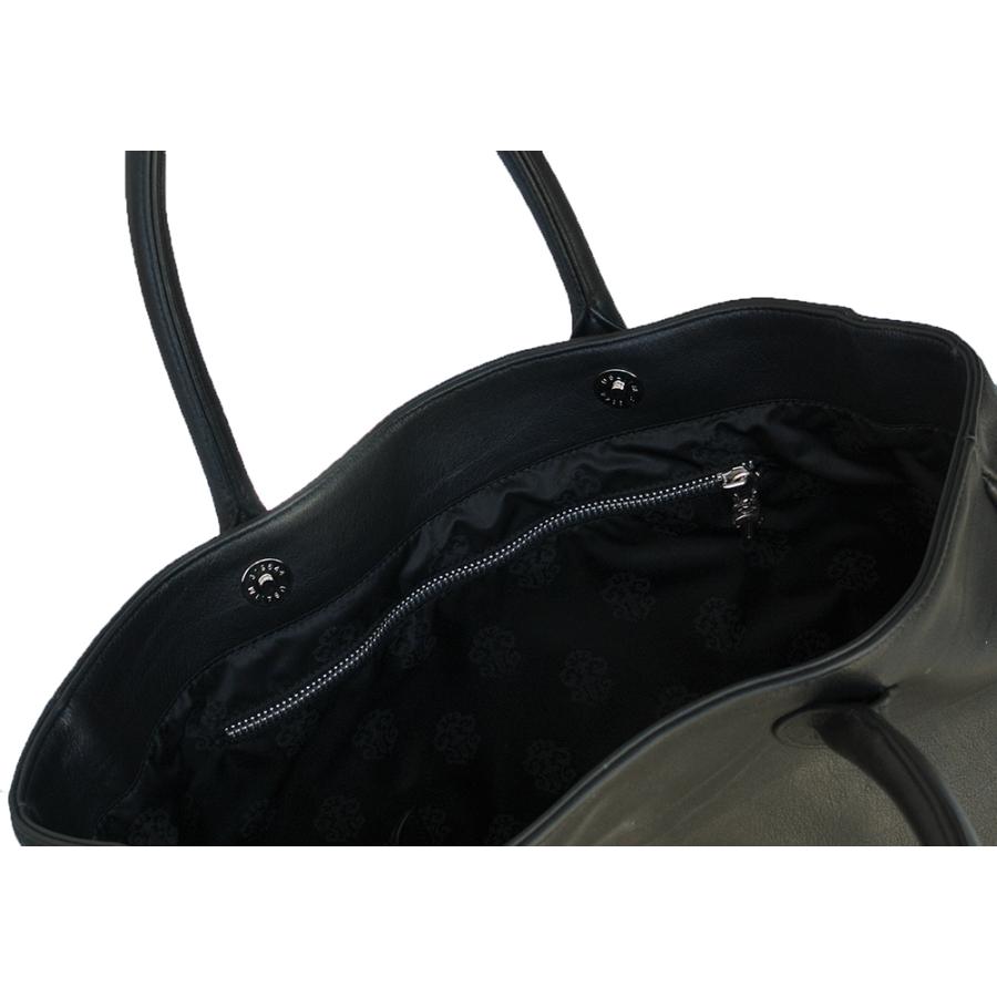 CHROME HEARTS BLACK LINED TOTE BAG W/LG CROSS クロムハーツ CHROME HEARTS BLACK LINED TOTE BAG W/LG CROSS クロムハーツ