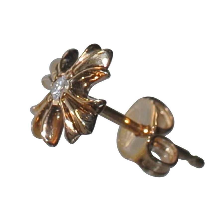 CHROME HEARTS/クロムハーツ STUD CH PLUS ダイヤピアス CHROME HEARTS（クロムハーツ） #2 CH PLUS STUD EARRING 22K DIAMOND