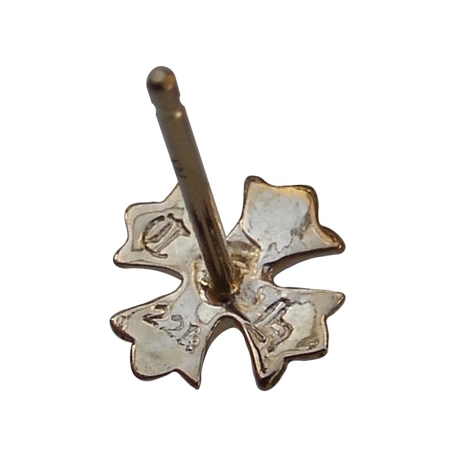 CHROME HEARTS（クロムハーツ） #2 CH PLUS STUD EARRING 22K DIAMOND