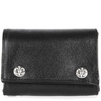CHROME HEARTS クロムハーツ３フォールド ウォレット フレアボタン CHROME HEARTS 銀座店 クロムハーツ 3フォールド ウォレット BS