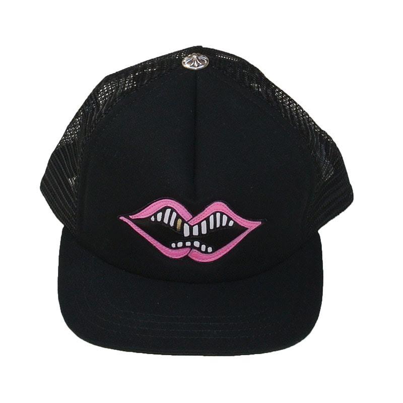 Chrome Hearts Trucker Cap Chomper Black クロムハーツ トラッカーキャップ Chomper ブラック ピンク Songgit Com