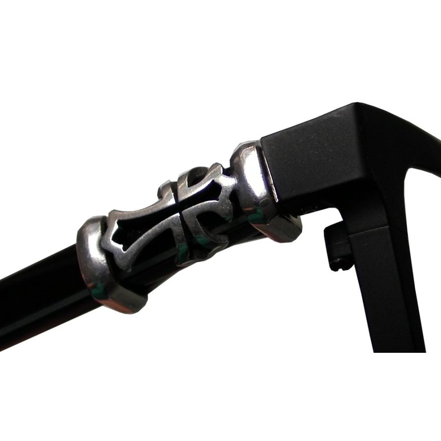 CHROME HEARTS MEAT WALLET MATTE BLACK EBONY WOOD PIANO