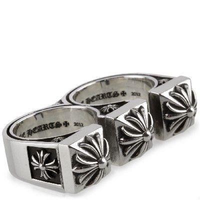 CHROME HEARTS LARGE BRASS KNUCKLES RING クロムハーツ ラージ BRASS 