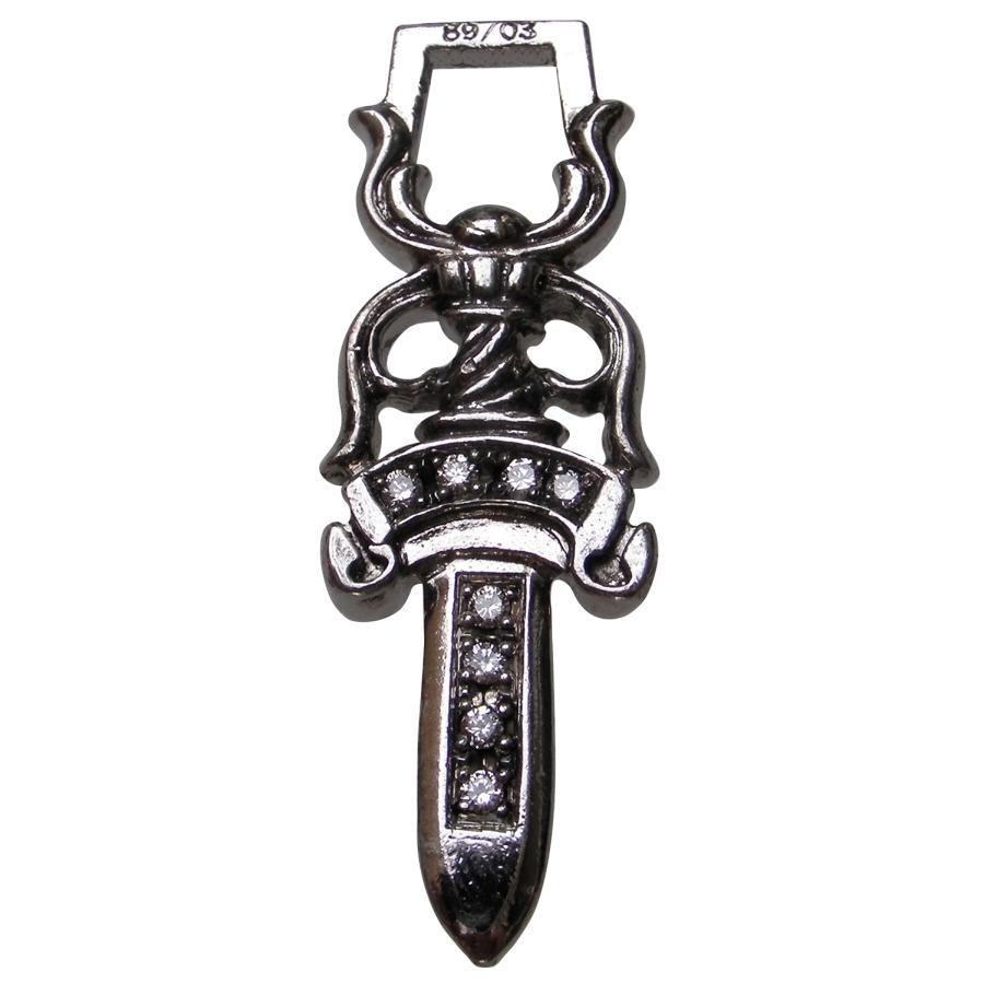 CHROME HEARTS DAGGER PENDANT PAVE DIAMOND クロムハーツ CHROME HEARTS DAGGER PENDANT PAVE DIAMOND クロムハーツ