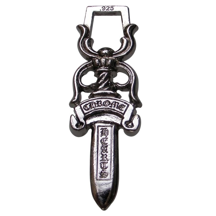 CHROME HEARTS DAGGER PENDANT PAVE DIAMOND  クロムハーツ　　ダガーペンダント パヴェダイヤ ラージ｜skytrek｜02