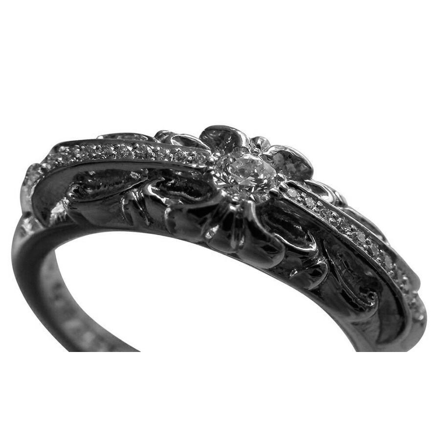 CHROMEHEARTS クロムハーツ ベビークラシック 指輪 925 9号 CHROME HEARTS（クロムハーツ） CHROME HEARTS BABY CLASSIC FLORAL