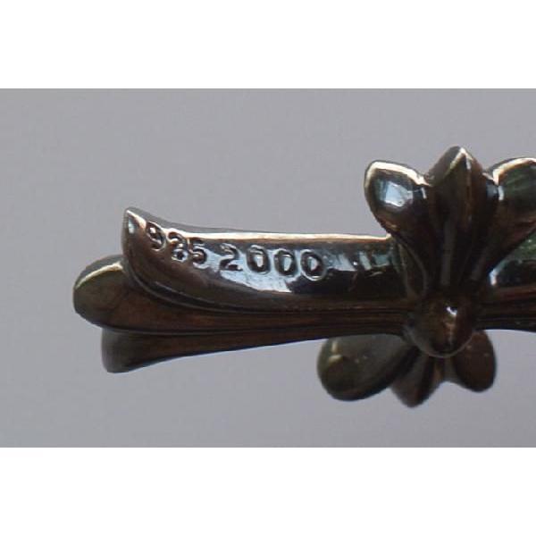 クロムハーツ タイニーCHクロスチャーム ブラックダイヤ(PAVE