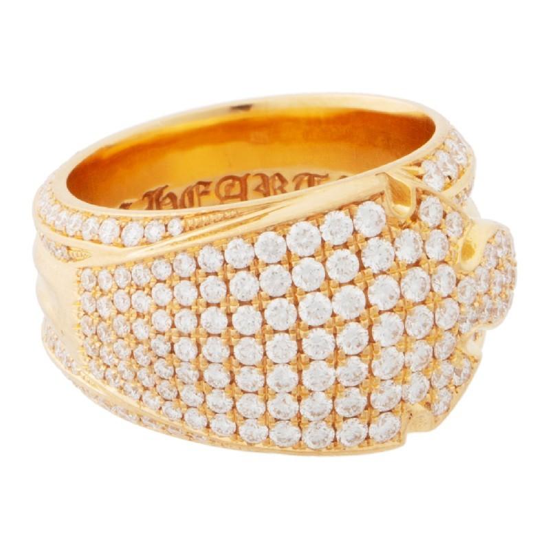 CHROME HEARTS FLERKNEE RING 22K PAVE DIAMOND クロムハーツ CHROME HEARTS FLERKNEE RING 22K PAVE DIAMOND クロムハーツ