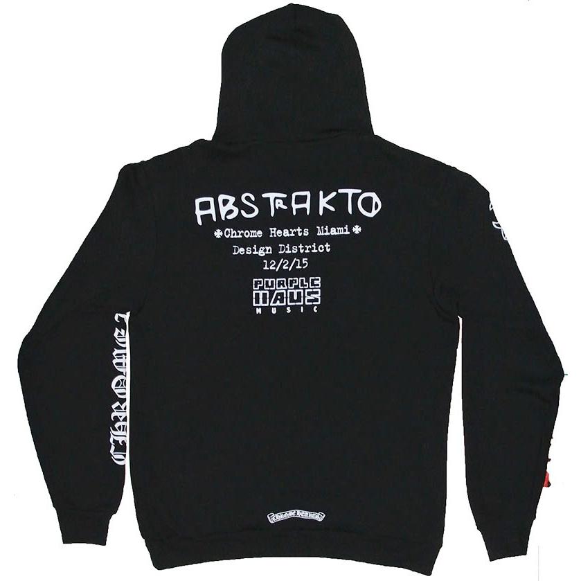 最安 メンズ クロムハーツ Abstrakto Mens Hoodie Hearts Chrome スウェットパーカー Lサイズ ブラック Abstrakto トップス Postetelecom Gouv Cg