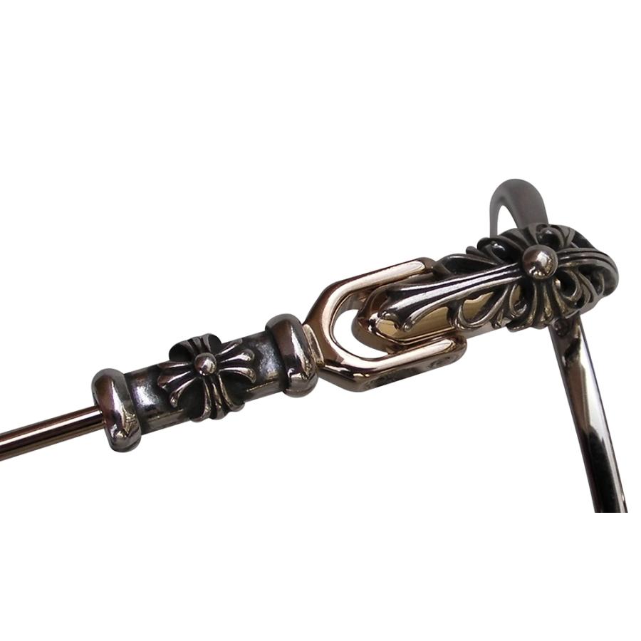 CHROME HEARTS HEATS BUBBA - A SS/GP-P SHINY SILVER/ GOLD CHROME HEARTS HEATS BUBBA - A SS/GP-P SHINY SILVER/ GOLD