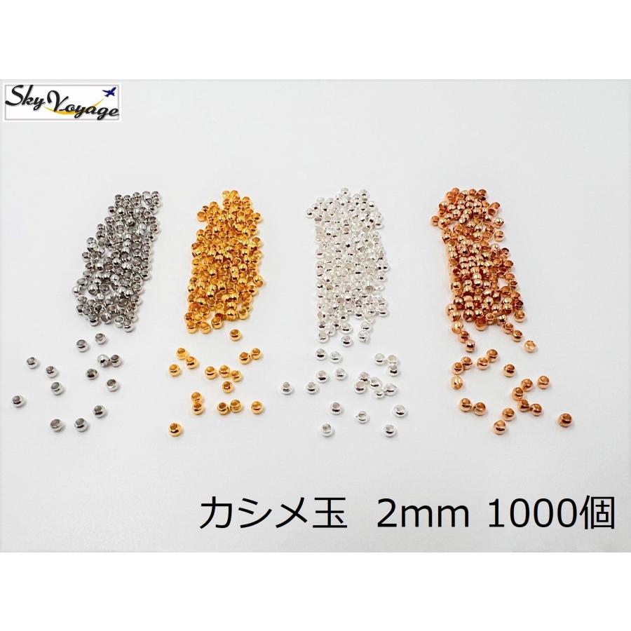 カシメ玉 ボールチップ つぶし玉 手芸 材料 2mm 1000個 ハンドメイド サンキャッチャー パーツ Dwz 0311 Sky Voyage 通販 Yahoo ショッピング
