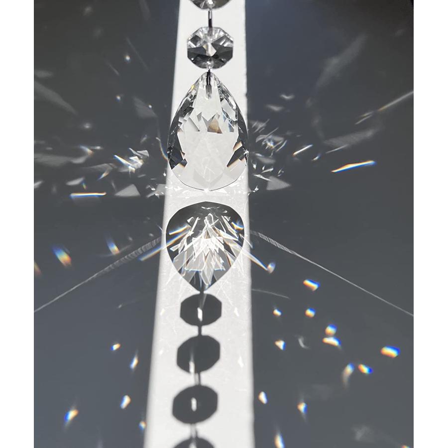 シャンデリア ガラスドロップクリア雫