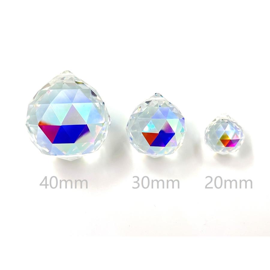 サンキャッチャー スワロフスキー ボール40mm ブルーAB Amazon.co.jp: サンキャッチャースワロフスキー 40mm ボール型