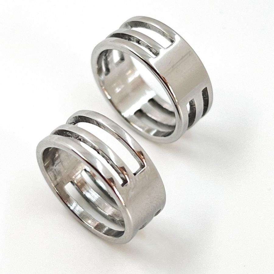シルバーハンドメイドアクセサリー専用 指カン ステンレス 内径17mm 2個セット シルバー 丸カン Cカン 開閉に