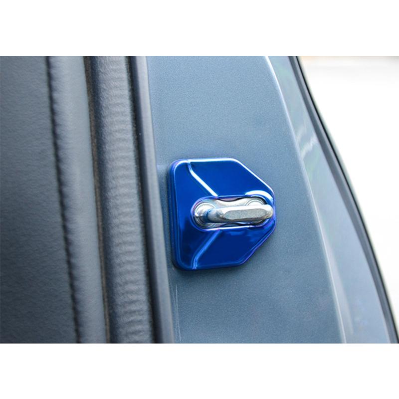 スバル 汎用 4個セット ステンレス ドア ストライカー カバー 錆防止