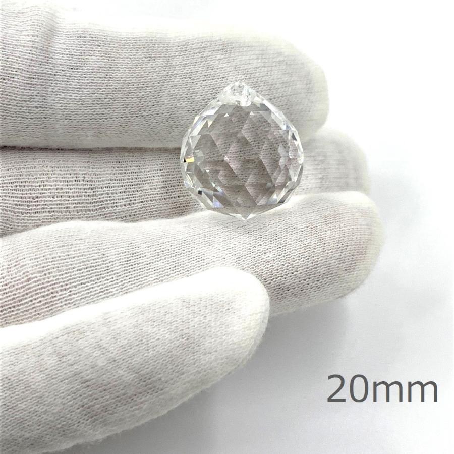 クリスタルボール 20mm 透明 20個 サンキャッチャー クリスタルボール 20mm 透明 20個 サンキャッチャー