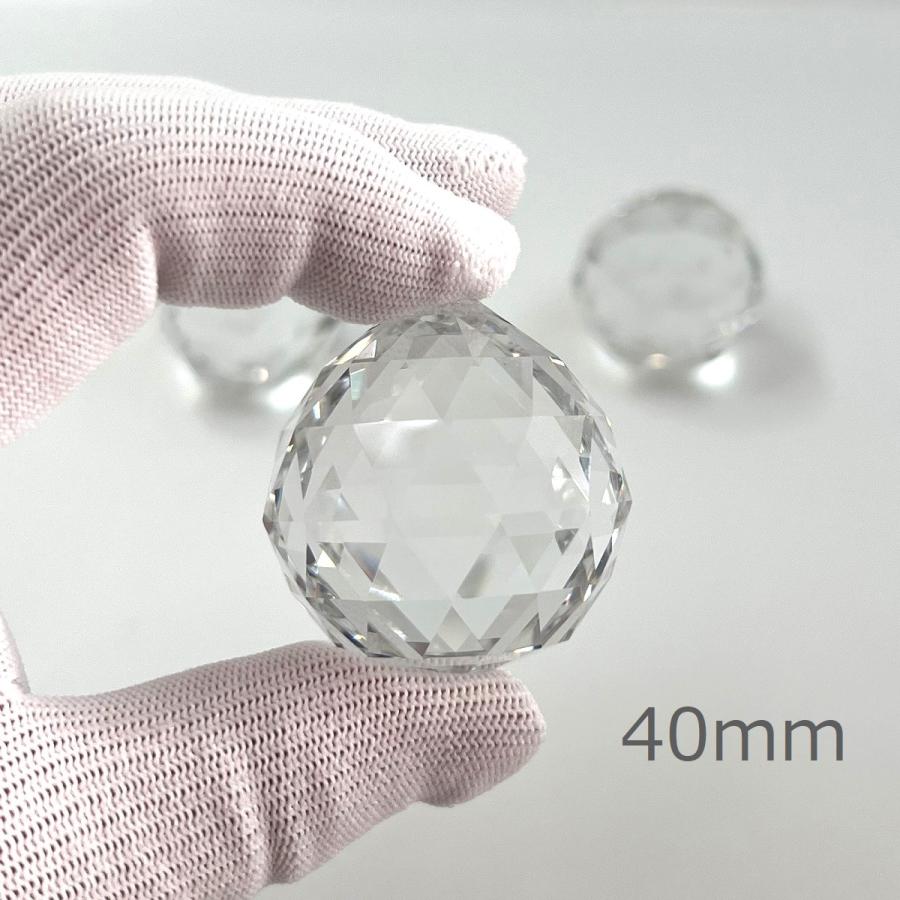 クリスタルボール 40mm 透明 10個 サンキャッチャー クリスタルボール 40mm 透明 10個 サンキャッチャー