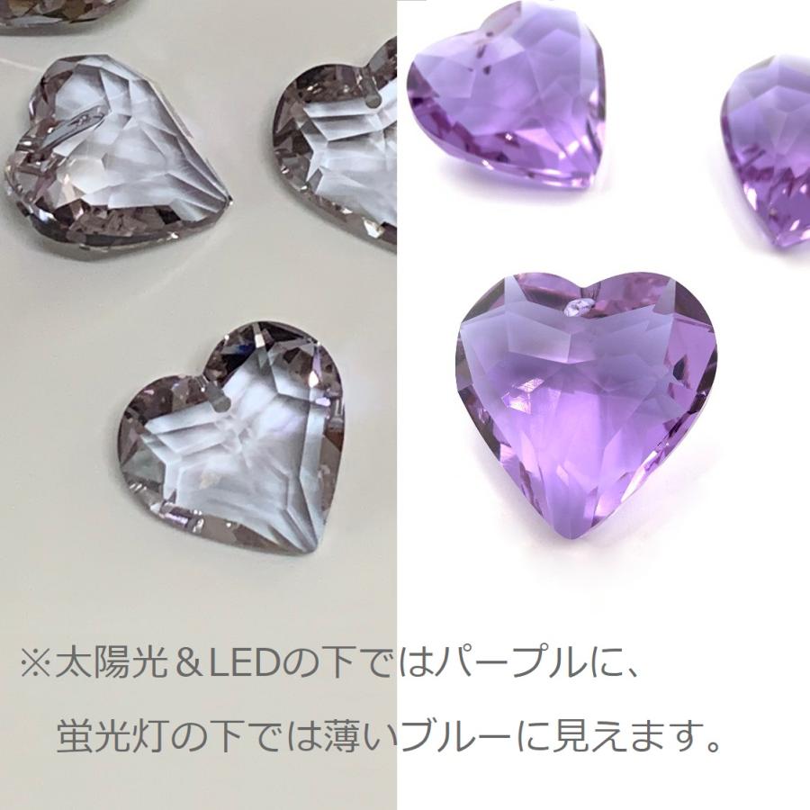 ハート型 30mm 6個セット クリスタルガラス サンキャッチャー