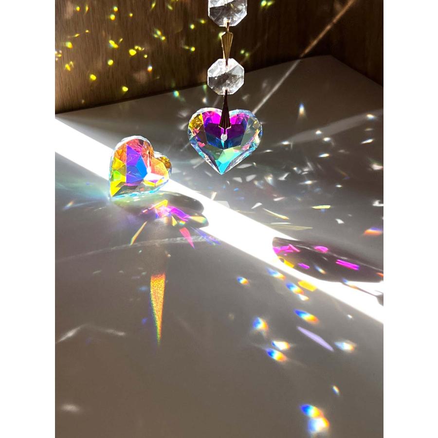れいか☆ページ✩.*˚ハートの置き型サンキャッチャー ハートの置き型.:* (*˘ ˘*).:*ღサンキャッチャー