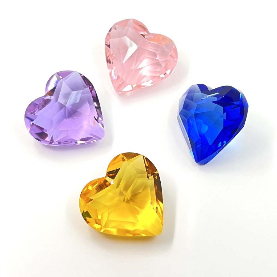 サンキャッチャー スワロフスキー ハート40mm ハートスタンド小 サンキャッチャー スワロフスキー ハート40mm ハートスタンド小