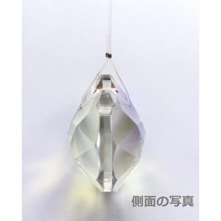 ハート型 45mm 3個セット クリスタルガラス サンキャッチャー